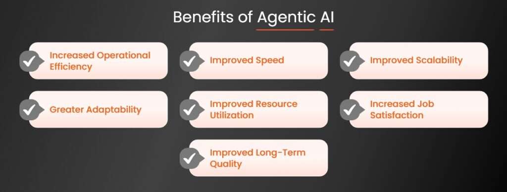 Benefits of Agentic AI