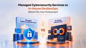 Managed Cybersecurity Services vs In-House DevSecOps: Which Fits For Enterprises? Managed Cybersecurity Services vs In-House DevSecOps: Which Fits For Enterprises?